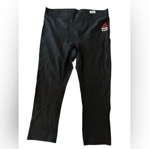 Reebok Cross Fit Black Workout‎ Pants Size XL Women’s Activewear